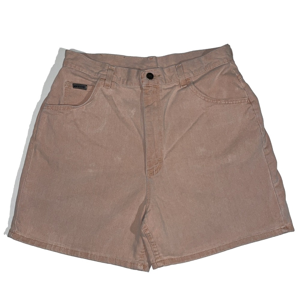 Lee Riveted Women's Vintage Pink Denim Shorts Size 16